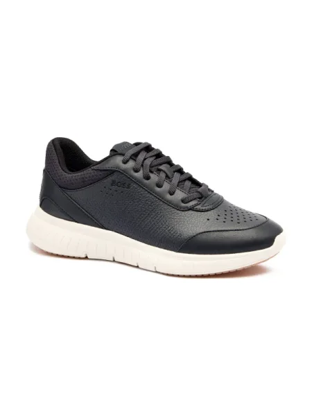 BOSS BLACK De piele sneakers Titanis_Runn_ltmx negru