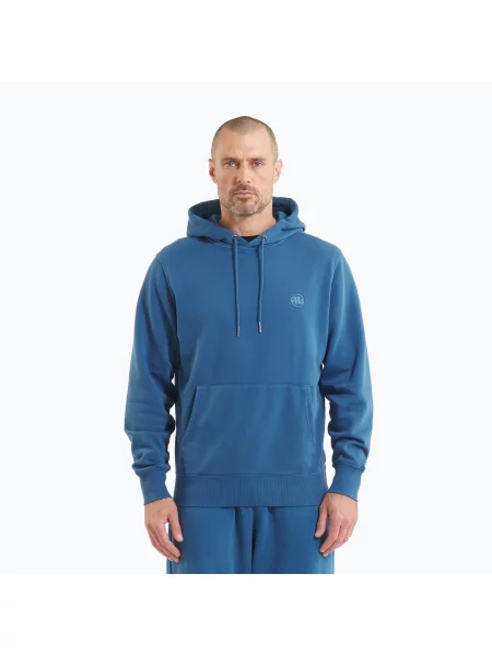 Mikina Pitbull Lancaster 2 Hooded Sweatshirt shade blue modrá