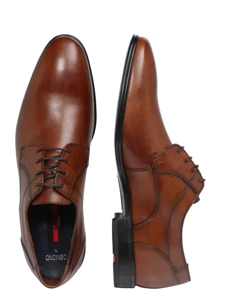 Derby Lloyd z vezalkami rjava