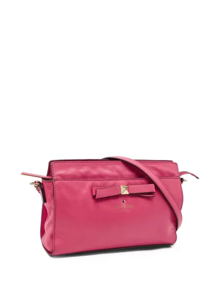 Τσάντα χιαστί Kate Spade με φιόγκο ροζ