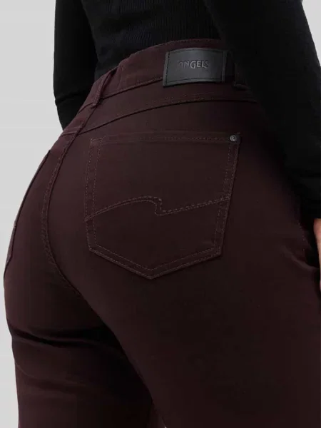 Jeansy o kroju slim fit z mieszanki bawełny model CICI' Angels