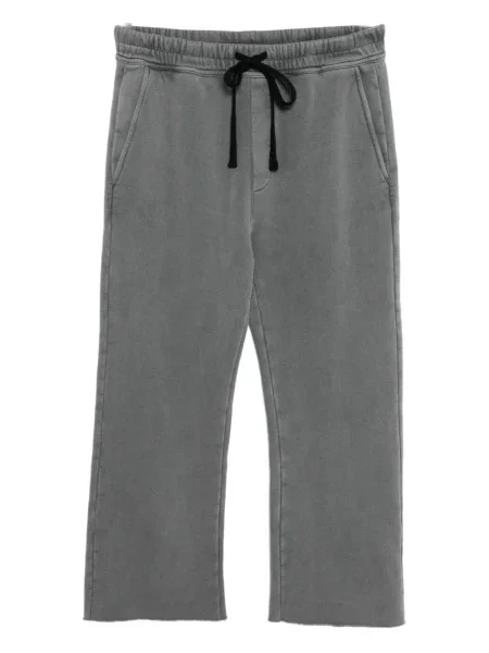 Pantaloni Thom Krom din jerseu gri