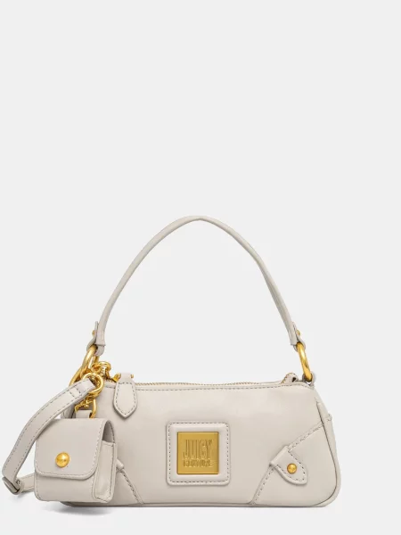 Torebka Juicy Couture skórzana beżowa