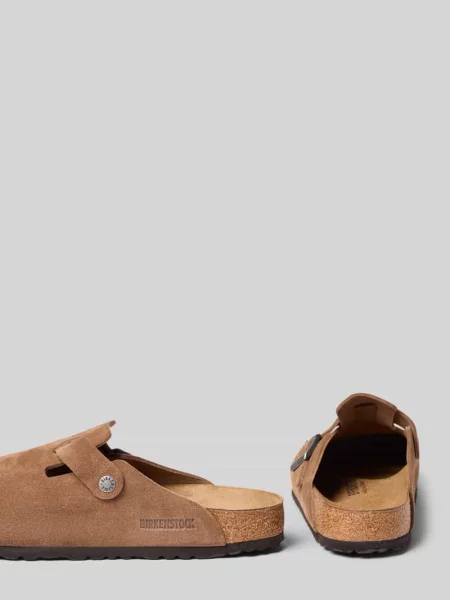 Trampki Birkenstock zamszowe brązowe