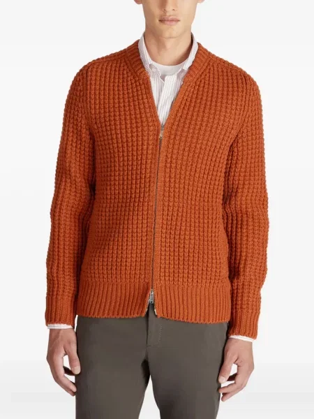 Cardigan Zanone portocaliu