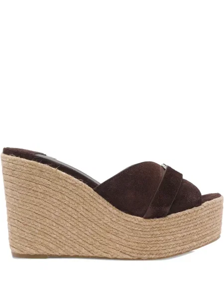 Sandale Jimmy Choo cu pană maro