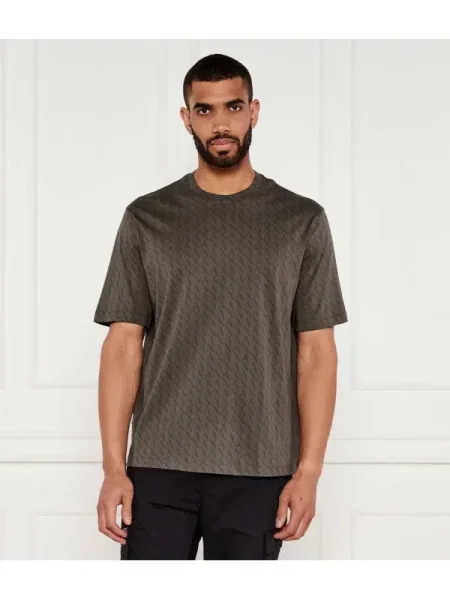 Armani Exchange Tricou maro