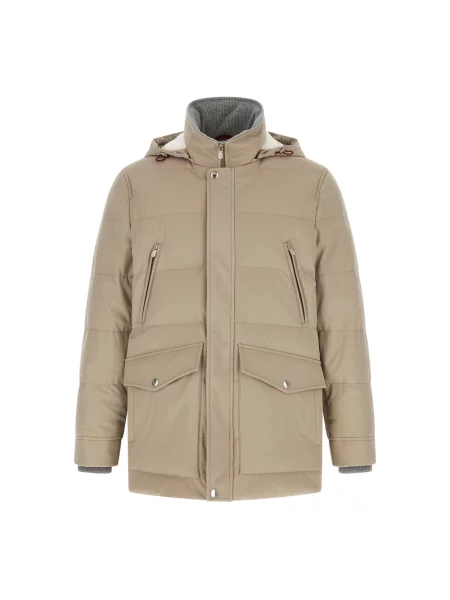 Parka Brunello Cucinelli beżowa