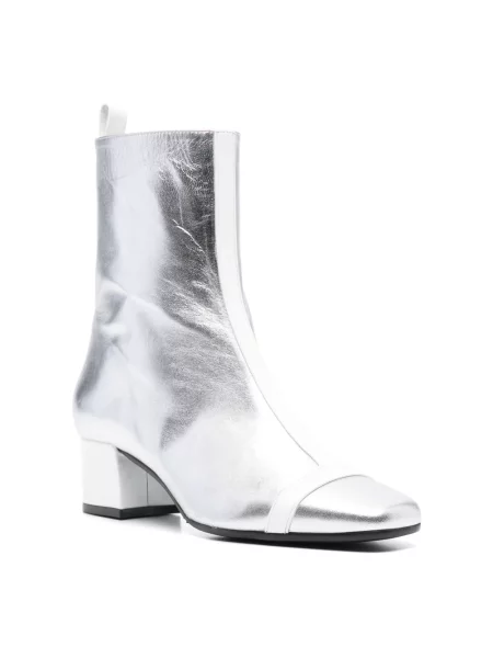 Buty do kostki Carel skórzane białe