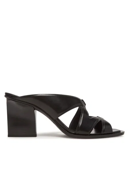 Max Mara Чехли Doublewedge черен