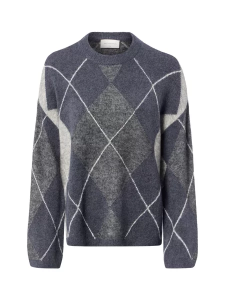 Msch Copenhagen Sweter Mschadin schwarz szary