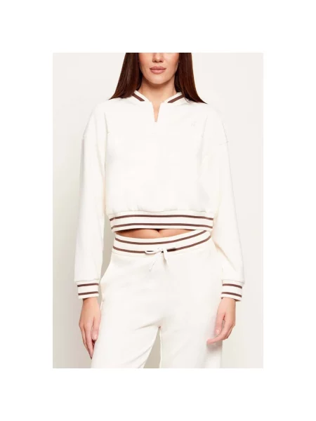 Armani Exchange Hanorac | Cropped Fit alb