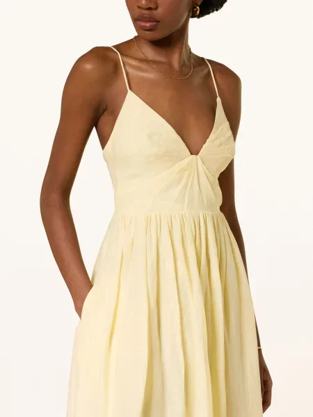 Aje. Sukienka Vacation gelb