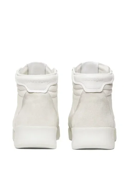 Sneakerși Courreges din piele alb