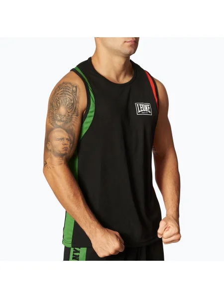Olcsóbban. Edzős felső LEONE Olaszország Boxing fekete. Méret: XL fekete