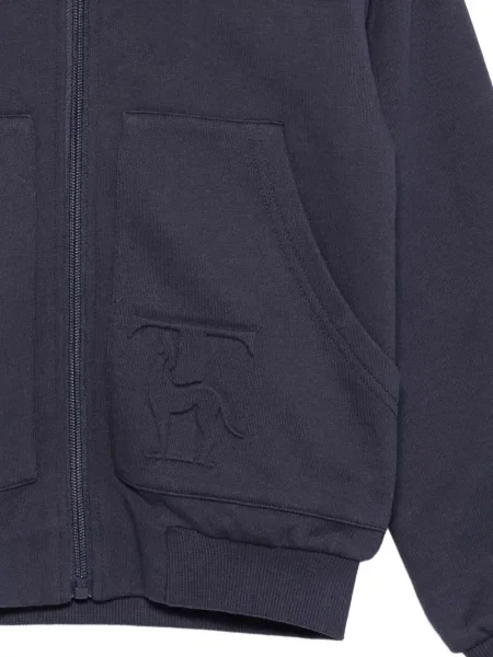 Bluza rozpinana dziecięca Trussardi niebieska