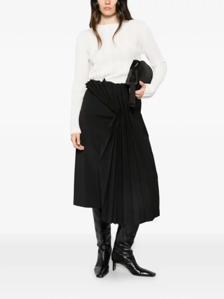 Fustă midi Su negru