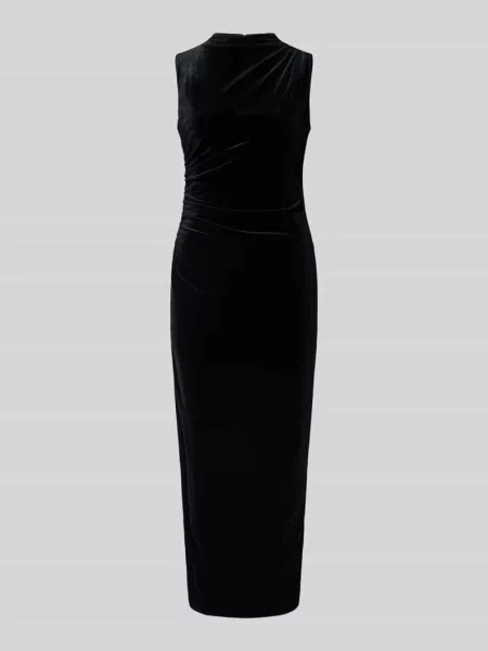 Sukienka koktajlowa o kroju slim fit z marszczeniami Jake*s Cocktail czarna