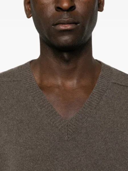 Megztinis Rick Owens v formos iškirpte ruda