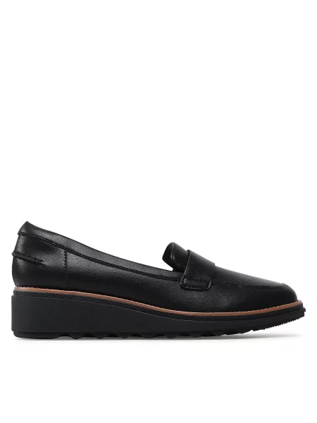 Полуботинки Clarks черные
