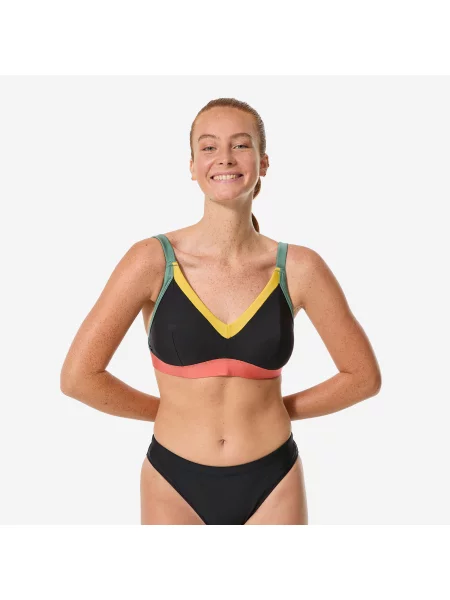 Strój kąpielowy Decathlon czarny