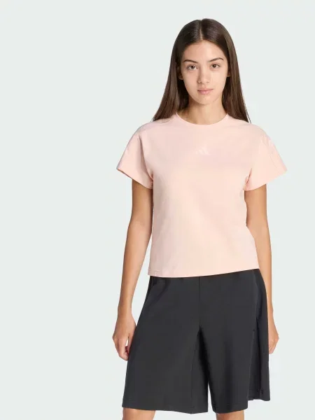 Детская футболка Adidas розовая