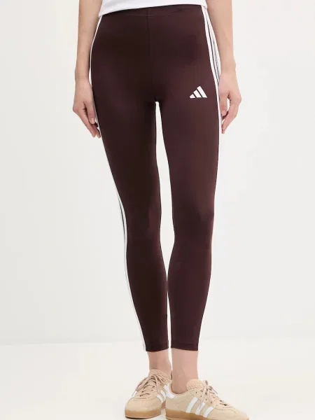 Панталон Adidas с апликация кафяво