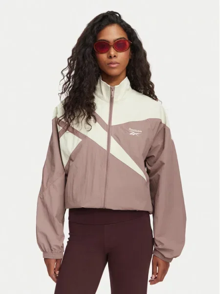 Reebok Átmeneti kabát Cela Barna rózsaszín