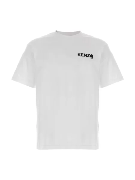 Kenzo Koszulki Mężczyzna L T-shirt z okrągłym dekoltem biały