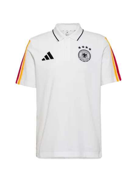 ADIDAS PERFORMANCE Sportiniai marškinėliai DFB DNA kario / ryškiai raudona / juoda balta