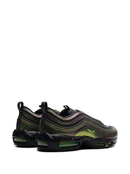 Φλοράλ ποδόσφαιρο sneakers Nike Air Max Plus με φτερά μαύρο