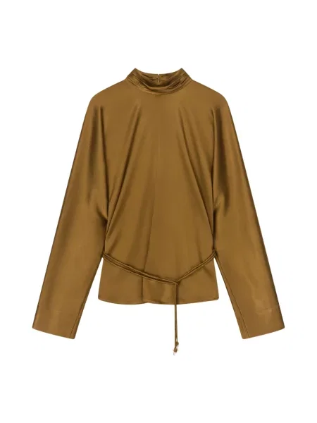 Bluzka áeron brązowa