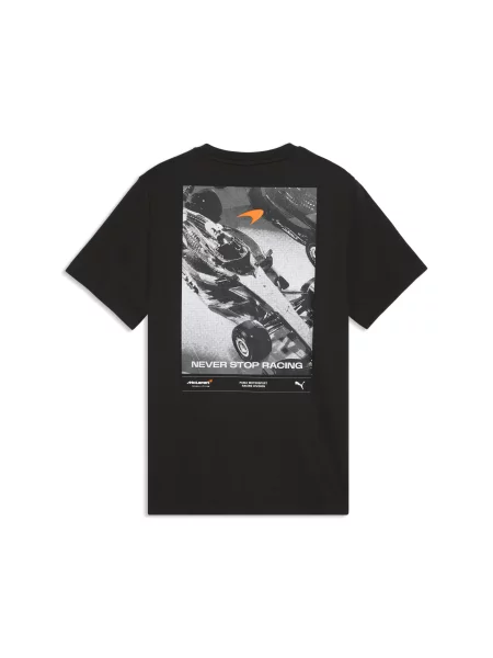 PUMA koszulka z grafiką McLAREN RACING Odzież S czarny