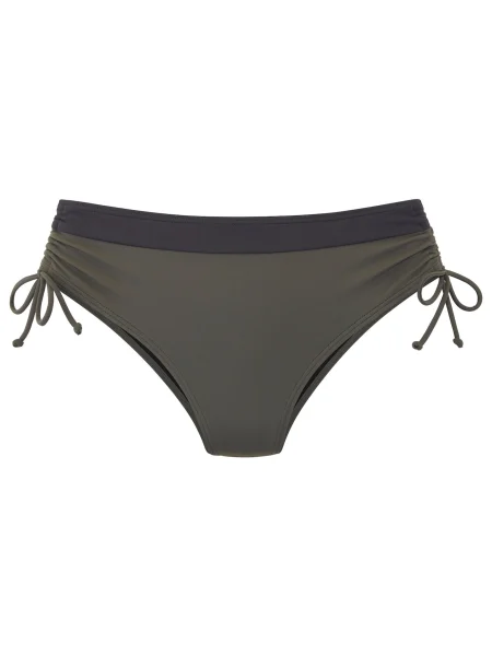 S.Oliver Slip costum de baie Mix-Kini oliv negru