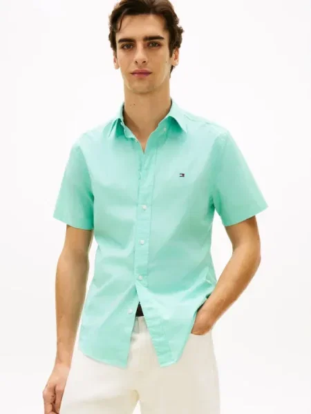 Tommy Hilfiger Cămașă turcoaz