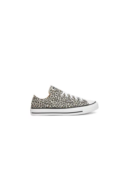 Converse Plátěnky Chuck Taylor All Star Leopard béžová