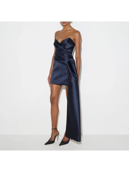 Sukienka mini Elisabetta Franchi niebieska