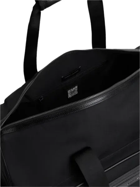 Geantă Tommy Hilfiger cu autograf negru
