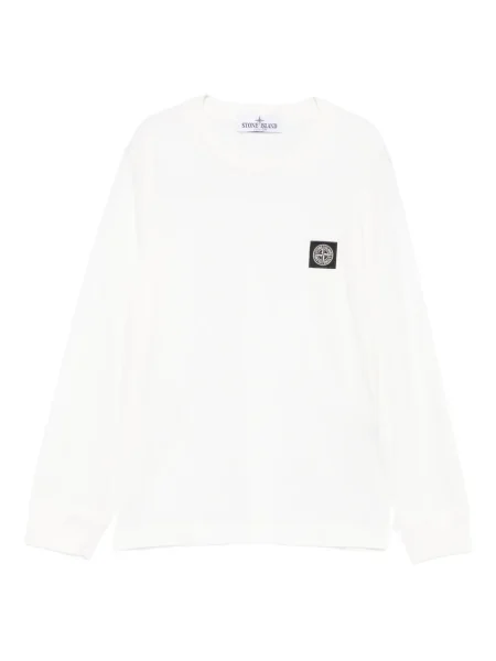 Bluza dziecięca Stone Island biała