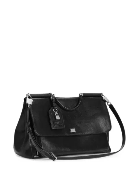 Geantă Dolce & Gabbana Sicily negru