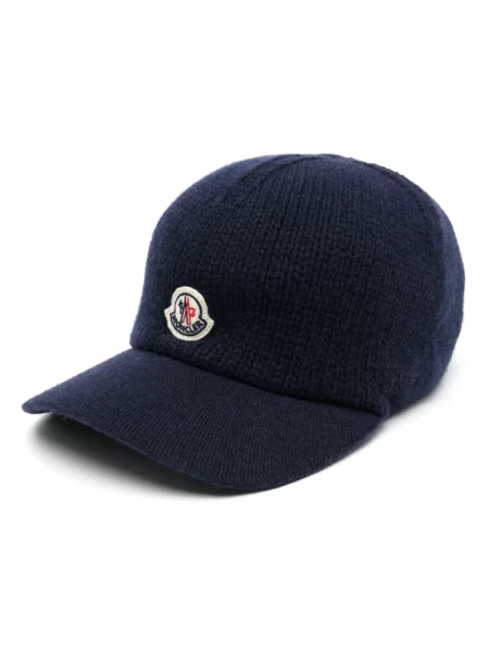 Șapcă Moncler albastru