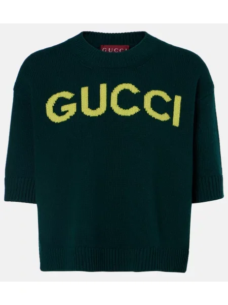 Volneni top Gucci zelena