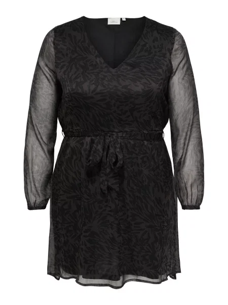 ONLY Carmakoma Rochie CARSTAR PENINNA ciocolatiu negru