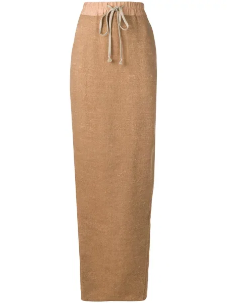 Fustă Rick Owens cu cordon