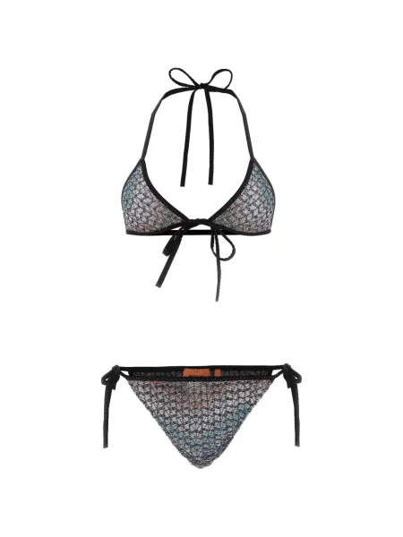 Flitteres bikini Missoni fekete