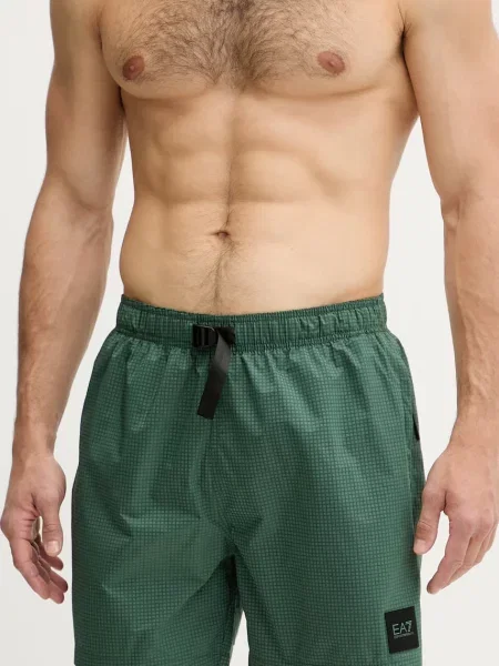 Pantaloni scurți Ea7 verde
