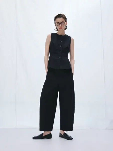 Кожаные мокасины Reserved черные