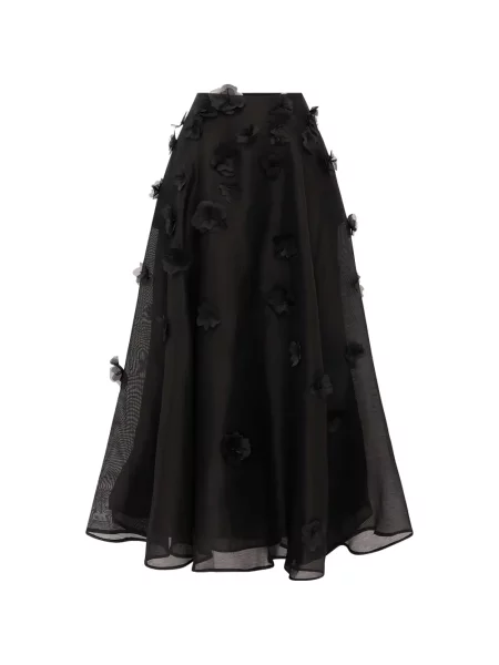 Fusta maxi Leo Lin negru