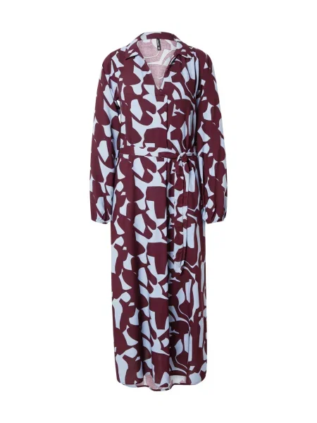 Odgovarati haljina košulja Fashionhunters bordo