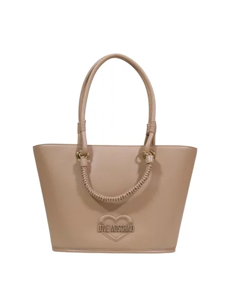 Torebka Love Moschino beżowa